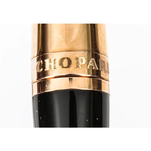 Rose Gold Travelling Alarm Clock and Pen in Presentation Box from Chopard, 20th Century, Set of 3 For Sale - Image 18 of 18