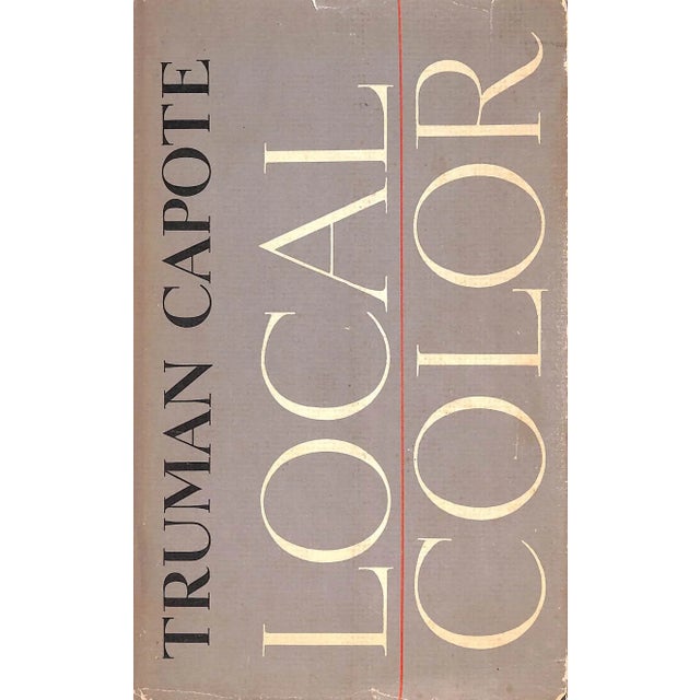 Traditional "Local Color" Book 1950 Capote, Truman For Sale - Image 3 of 12