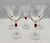 Elevate your cocktail hour with this exquisite set of five vintage martini glasses! Each glass features the iconic...