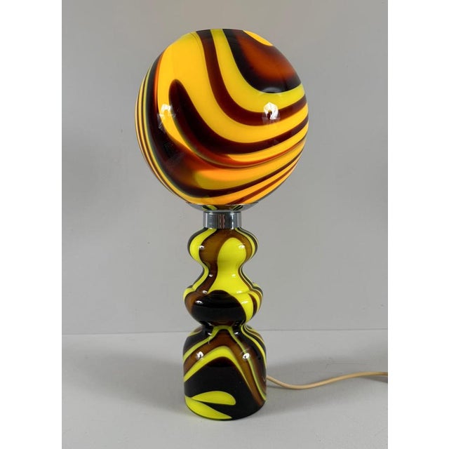 1970s Mid-Century Table Lamp by Carlo Moretti, Italy, 1970s For Sale - Image 5 of 18