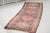 Vintage Nomadic Pink, Purple, Charcoal & Black Runner Rug , 3.5 x 9.8 For Sale In Milwaukee - Image 6 of 11