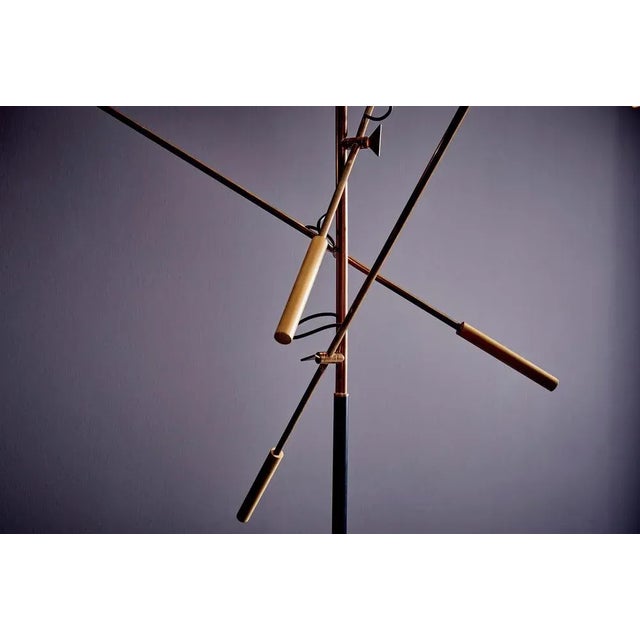 Vintage Italian Floor Lamp from Stilnovo, 1950s For Sale - Image 9 of 11