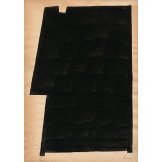 "Forms" Contemporary Minimalist Ink Drawing For Sale