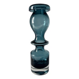 Scandinavian Modernist Pompadour Glass Vase attributed to Nanny Still for Riihimäen Lasi, 1960s For Sale
