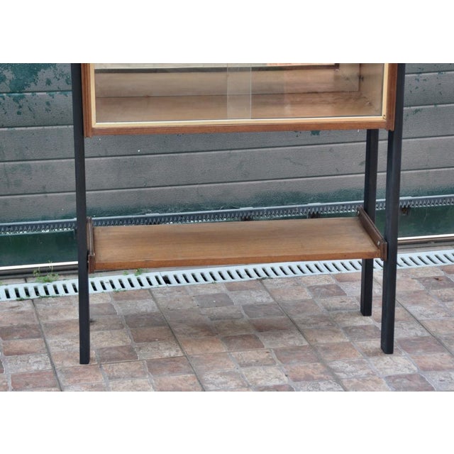 Vintage Glass Bar, 1960s For Sale - Image 9 of 16