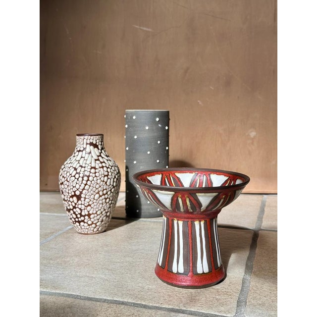 Studio Ceramic Vase by Heidi Kippenberg, Germany, 1980s For Sale - Image 12 of 16