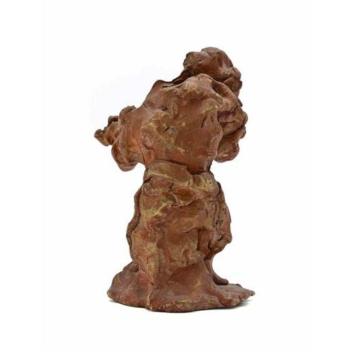 Painted terracotta sculture realized by sirio pellegrini in 1960s. Good condition. Sirio pellegrini, born in rome on march...