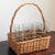 1960s Wicker Drink / Cocktail Caddy For Sale - Image 11 of 12