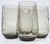 Mid 20th Century Handcarved Dandelion Crystal Stemless Goblets- Set of Four For Sale - Image 4 of 13