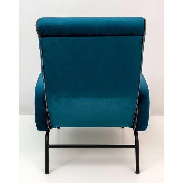 Marco Zanuso Vintage Reclining Chairs by Marco Zanuso, Italy, 1950s, Set of 2 For Sale - Image 4 of 12