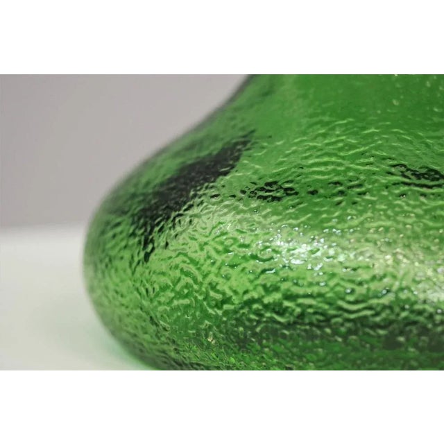 Wide-Mouth Glass Decanter, 1950s, in Good conditions. Designed 1950 to 1959