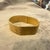 1950s Art Deco Costume Jewelry Gilt Metal Italian Bracelet For Sale - Image 11 of 12