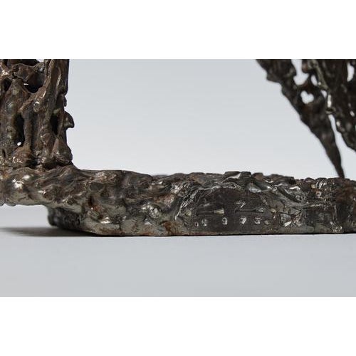 Italian Artist, Abstract Sculpture, 1973, Metal For Sale - Image 9 of 11