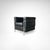 All in black leather and chromed frame. Original Cassina gravings in frame, with a frame number dating back to the 90s....
