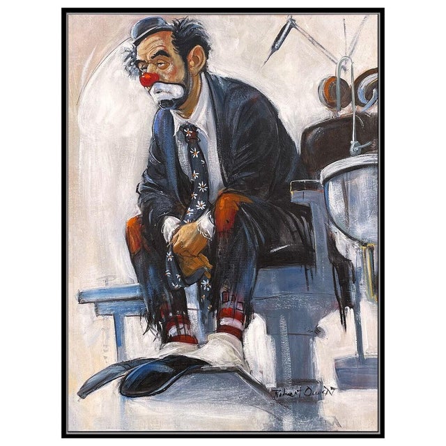 Late 20th Century Late 20th Century Clowning the Dentist, Robert Owen (b. 1930) For Sale - Image 5 of 8