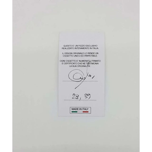 Black Cast Methacrylate Stone Model Sculpture by Gio Schiano, Italy, 2000s For Sale - Image 8 of 9