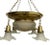18” dim 9” tall 25” tall Good condition Bring a touch of vintage romance to your home with this exquisite multi-light...