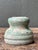 Celadon Vintage Textured Green Ceramic Vase For Sale - Image 8 of 13
