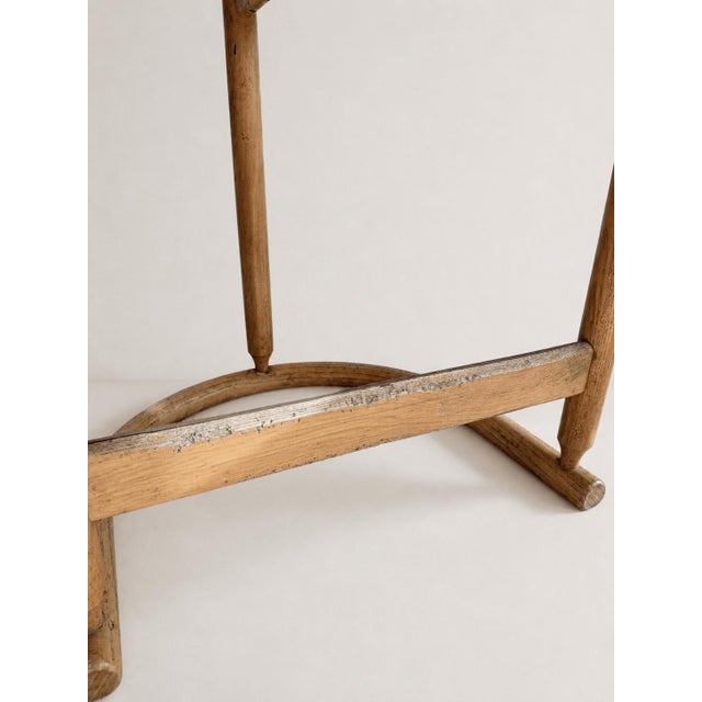Postmodern Oak Bar Stools by Allmilmö, 1980s, Set of 4 For Sale - Image 10 of 14