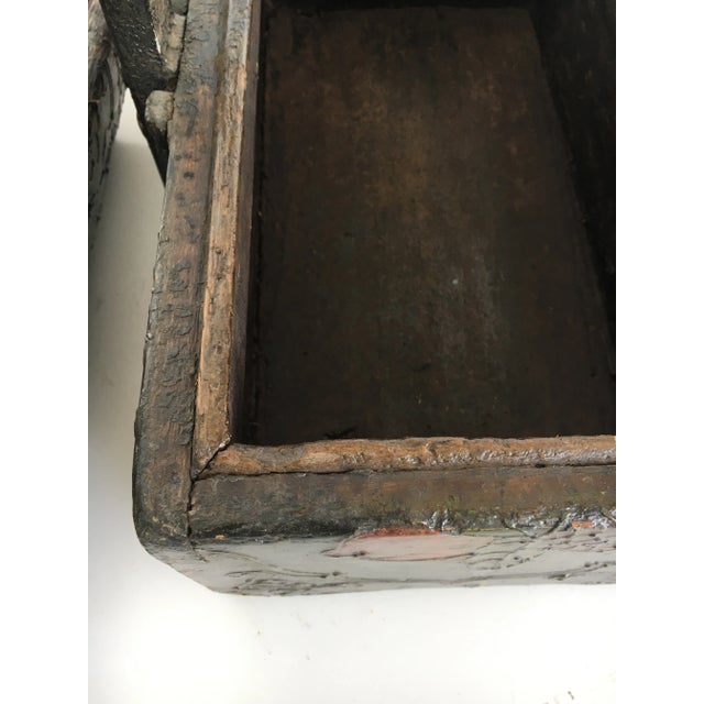 Wood Vintage Chinese Bento Box For Sale - Image 7 of 12