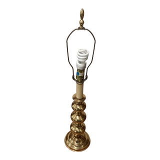 Vintage Brass Table Lamp For Sale