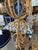 Vintage Modern Italian Bamboo & Chrome Floor Lamps Newly Wired - Pair For Sale - Image 4 of 13