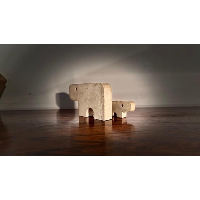 Minimalist Animale Stone Sculpture attributed to Fratelli Manelli, 1970s, Set of 2 For Sale - Image 9 of 17
