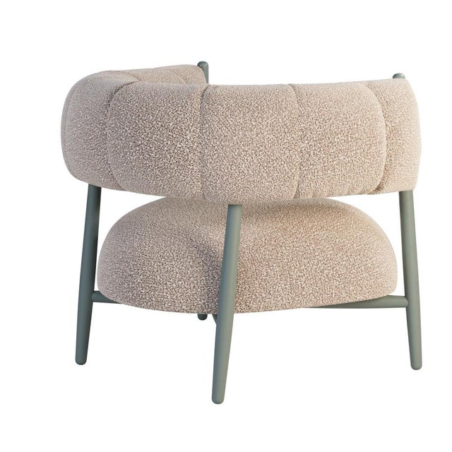 Pink Ellen Armchair by Ottiu For Sale - Image 8 of 17
