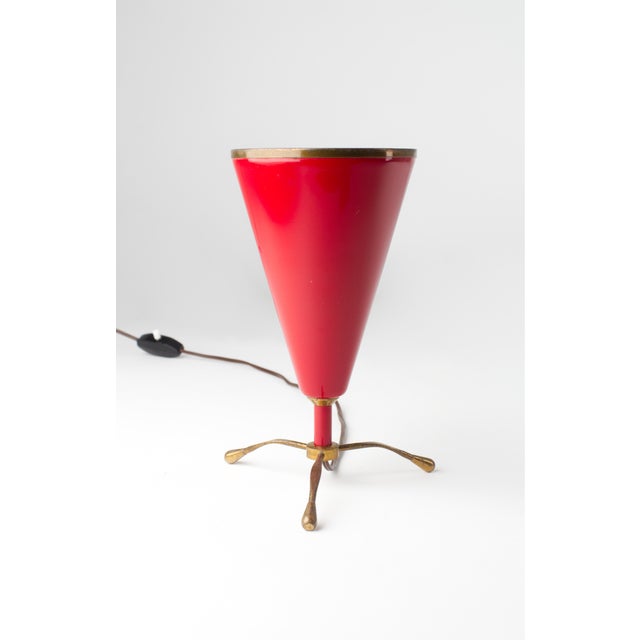 Mid-Century Modern Mid-Century Italian Table Lamp, 1950s For Sale - Image 3 of 6