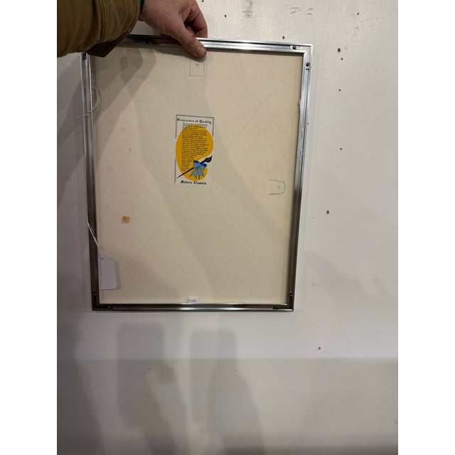 Paper Chagall Silkscreen the Lovers of Sappho For Sale - Image 7 of 7