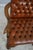 Georgian Tufted Leather Carved Arm Chair For Sale - Image 9 of 18