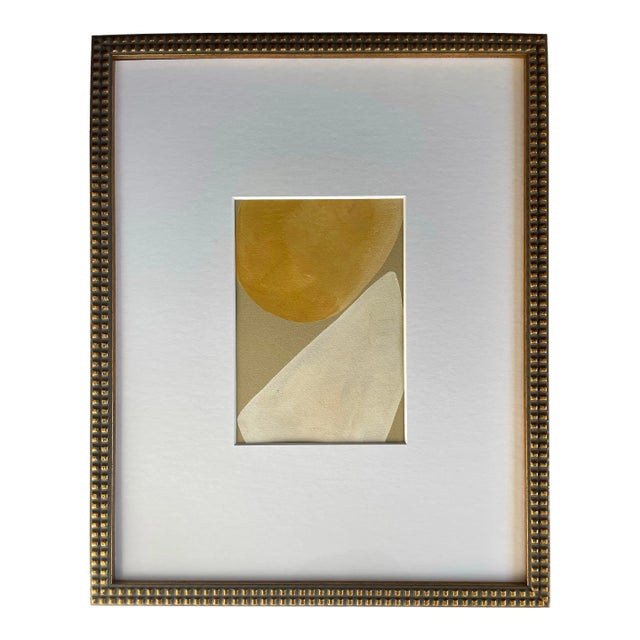 2025 "Crescita" Contemporary Abstract Painting on Cotton Paper by Artist r.k. Red For Sale