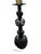 Vintage Victorian Japanese Hand Carved (Japonisme) Aesthetic Movement Lamp Tall For Sale - Image 9 of 11