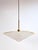 Vintage Italian Glass and Brass Pendant Lamp by Tre Ci Luce, 1980s For Sale - Image 12 of 18