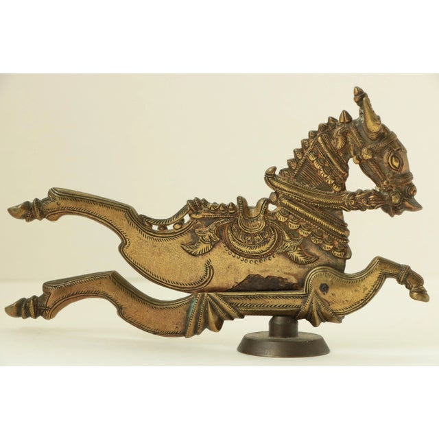 Printmaking Materials Antique Marwari Horse Betel Nut Cutter For Sale - Image 7 of 7