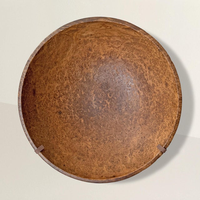 This compelling 18th-century burl ash bowl comes from the forests of the Northeastern Woodlands or Great Lakes region,...