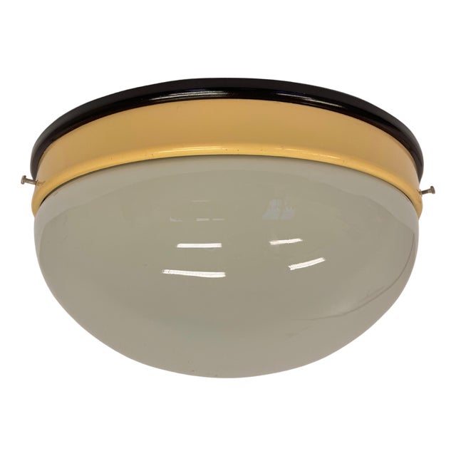 Bauhaus Bakelite Ceiling Light, 1940s For Sale