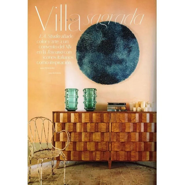 Italian Circular Blue Polycarbonate Tondo Wall Lamp by Jacopo Foggini For Sale - Image 14 of 15