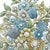 Pair of Painted Tole Wall-Mounted Urns With Flowers For Sale In Chicago - Image 6 of 17