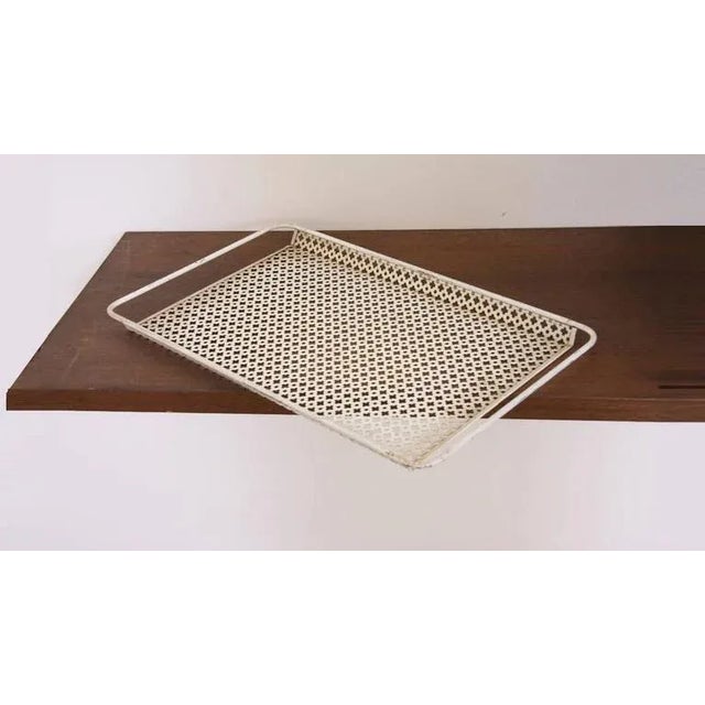 1950s Metal Tray by Mathieu Matégot, 1950s For Sale - Image 5 of 6