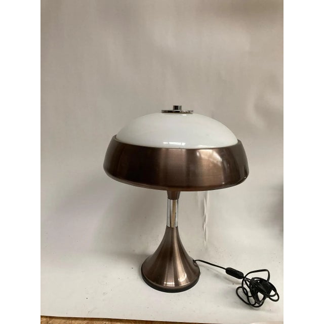 Mushroom Lamp, 1970s, in Very Good conditions. Designed 1970 to 1979 European Plug (up to 250V).The wiring of this item...