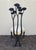 Wood Set of Six Christopher Guy “Le Jardin” Dining Chairs in Black Matte Lacquered Mahogany For Sale - Image 7 of 9