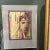 Vintage Framed Lithograph Art Print Artist Signed This fascinatingly complex piece has an outstanding amount of depth.