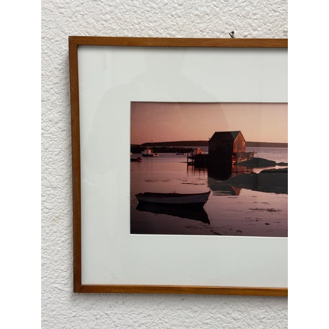 Design Plus Gallery presents a Photograph of Fishing Cabin in Blue Rocks Lunenburg, Nova Scotia. A quiet coastal moment...