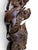Mid 20th Century Pair of Monumental Mid-Century Guayacan Wood Sea Life Totem Sculptures - 35.5" & 38" For Sale - Image 9 of 11