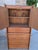 Mid-Century Modern Post Modern Oak Wardrobe / Dresser For Sale - Image 3 of 3