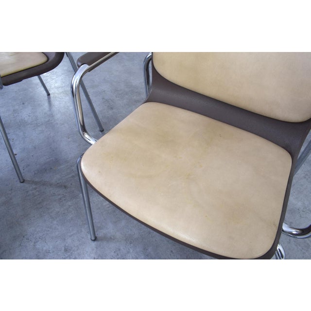 Vintage German Chairs from Wilkhahn, 1980s, Set of 8 For Sale - Image 14 of 16
