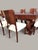 French Art Deco Dining Room Set in Mahogany, 1930s, Set of 7 For Sale - Image 9 of 13