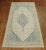 Blue Zabihi Collection Neutral Color Persian Tribal Wide Gallery Runner For Sale - Image 8 of 8
