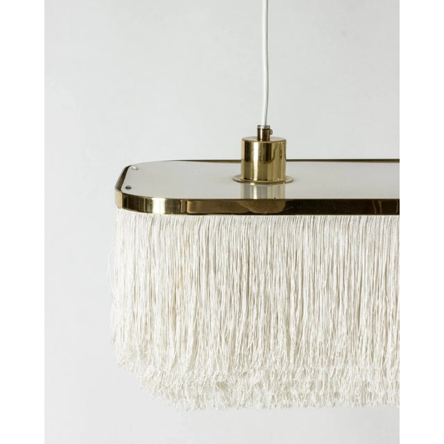 1960s Vintage Fringe Pendant Light by Hans-Dagen Jakobsson, 1960s For Sale - Image 5 of 11